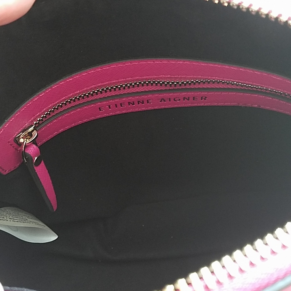 NWT Etienne Aigner Leather Crossbody - Picture 6 of 7
